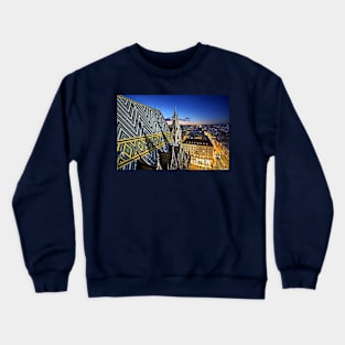 View from Stephansdom - Vienna Crewneck Sweatshirt